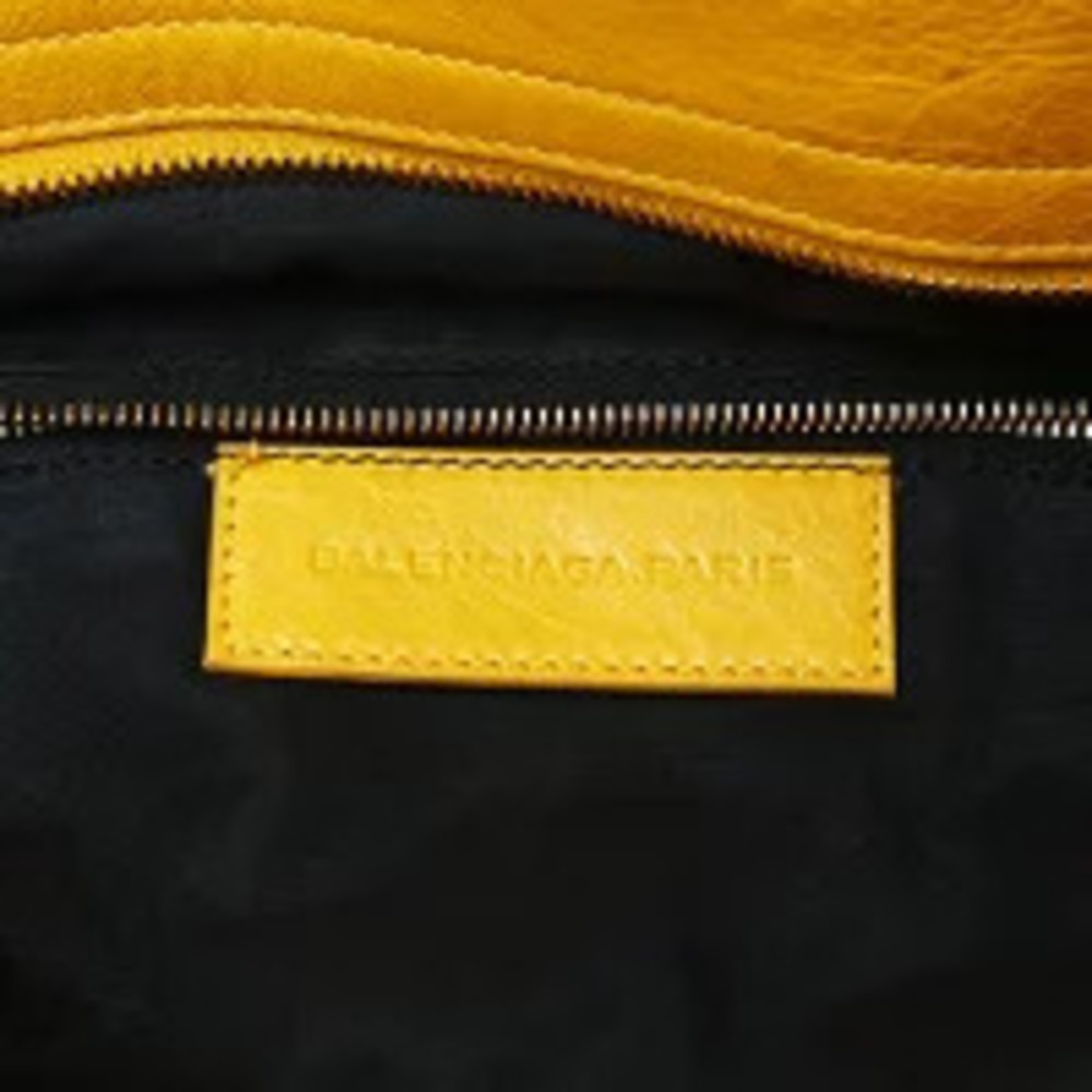 Balenciaga Vero Shoulder Pink Bag Yellow - Picture 10 of 13